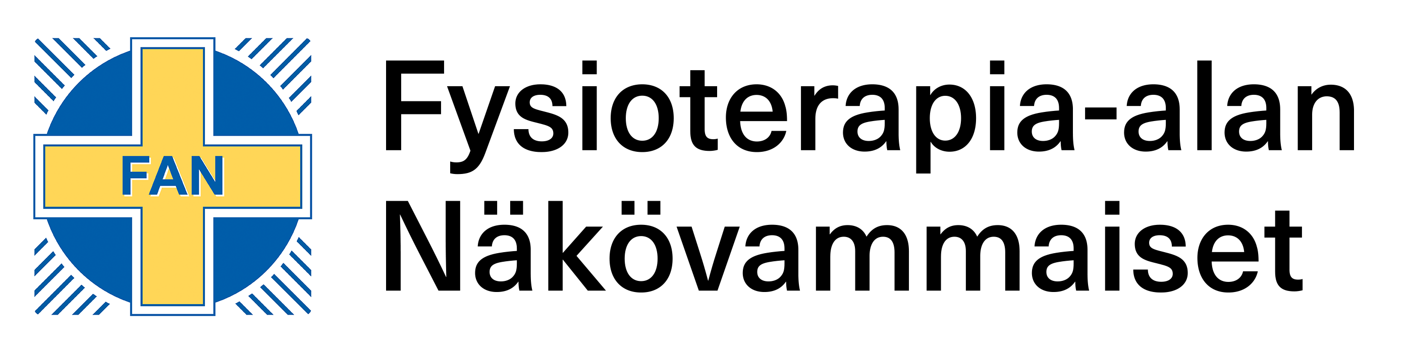 Föreningen Fysioterapia-alan Näkövammaisets logga.